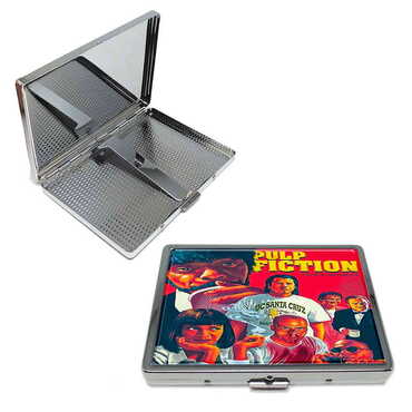 Promotional Metal Cigarette Case 103x80x11 mm - Thumbnail