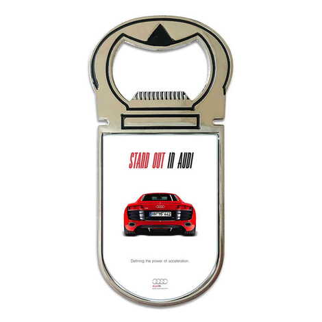 Promotional Metal Magnetic Opener 40x90 mm