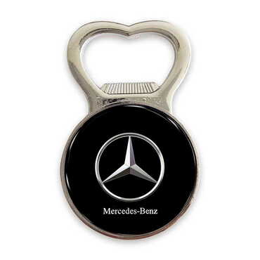 Myros - Promotional Metal Magnetic Small Round Opener 38x60 mm