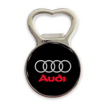 Promotional Metal Magnetic Small Round Opener 38x60 mm - Thumbnail