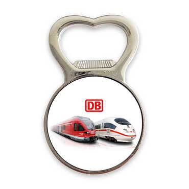 Promotional Metal Magnetic Small Round Opener 38x60 mm - Thumbnail