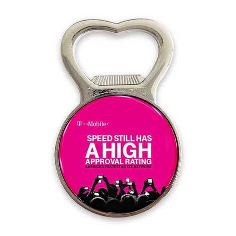 Promotional Metal Magnetic Small Round Opener 38x60 mm