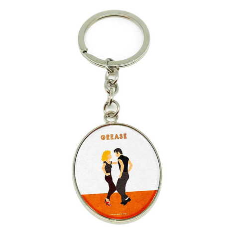 Promotional Metal Oval Keychain 35x105 mm