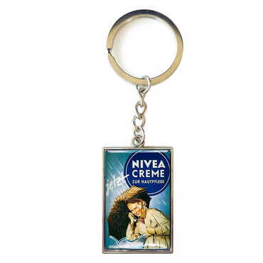 Promotional Metal Rectangle Keychain 30x100 mm - Thumbnail