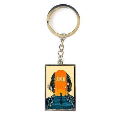 Promotional Metal Rectangle Keychain 30x100 mm - Thumbnail