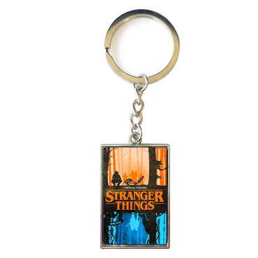 Promotional Metal Rectangle Keychain 30x100 mm - Thumbnail