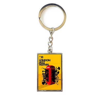 Promotional Metal Rectangle Keychain 30x100 mm - Thumbnail