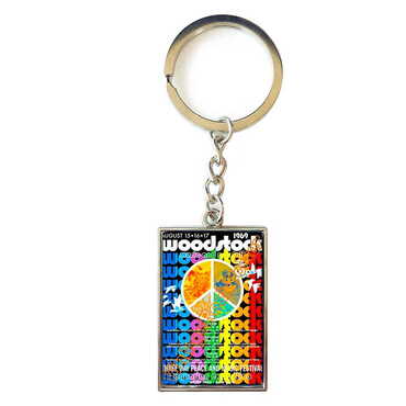 Promotional Metal Rectangle Keychain 30x100 mm - Thumbnail