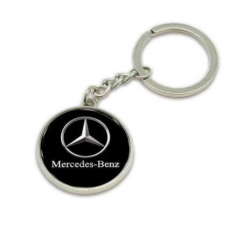 Promotional Metal Round Keychain 35x90 mm