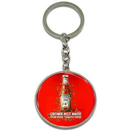 Promotional Metal Round Keychain 40x100 mm