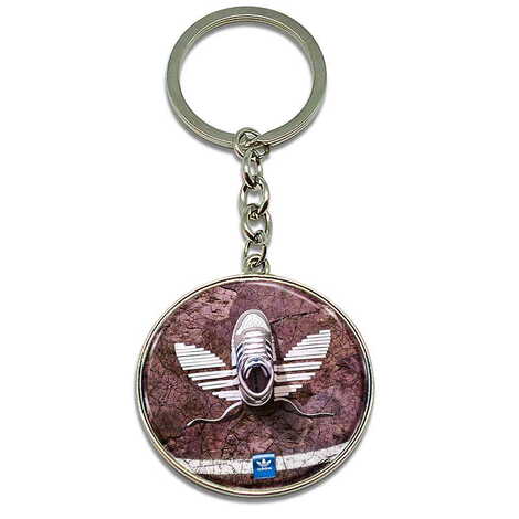 Promotional Metal Round Keychain 40x100 mm