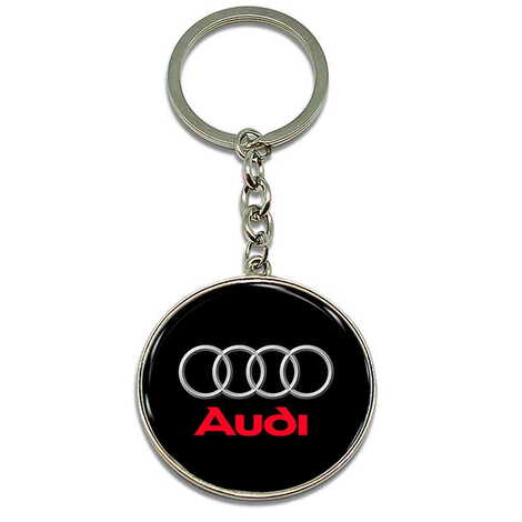 Promotional Metal Round Keychain 40x100 mm