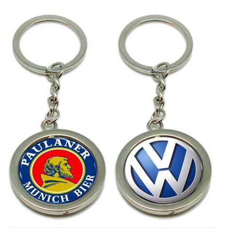 Promotional Metal Spinner Keychain 38x100 mm