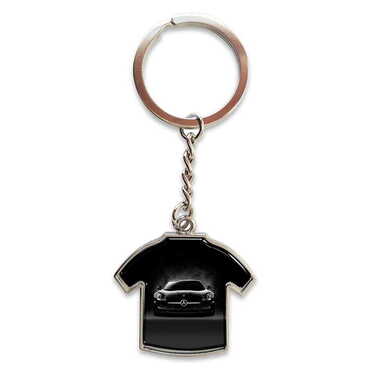 Promotional Metal T-Shirt Shaped Keychain 34x92 mm - Thumbnail