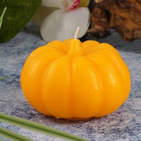 Pumpkin Shaped Candle 4,5X4,5 Cm - 1