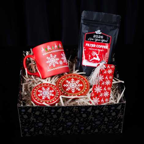 Red Snowflake Ritual Gift Box - 1