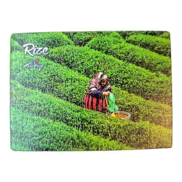 Rize Themed Wooden UV Printed Travel Postcard 116x150 mm - 10