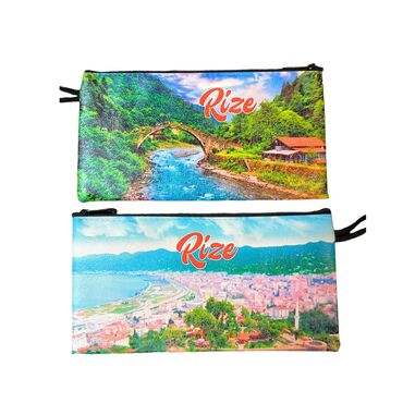 Rize Themed Turkish Woven Wallet  183x97x8 mm - 3