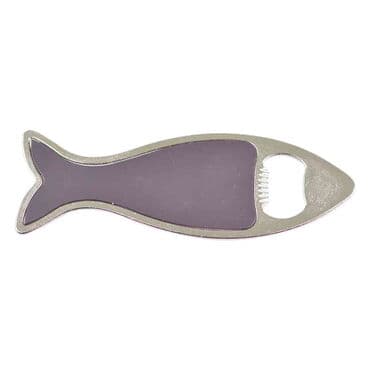 Rize Themed Fish Shaped Metal Magnetic Bottle Opener 120x43 mm - 2