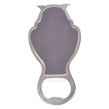 Rize Themed Owl Shaped Metal Magnetic Bottle Opener 88x47 mm - 2