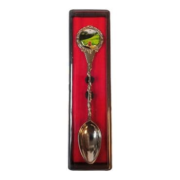 Rize Themed Collectible Souvenir Metal Tea Spon With Giftbox 25x130 mm - 4