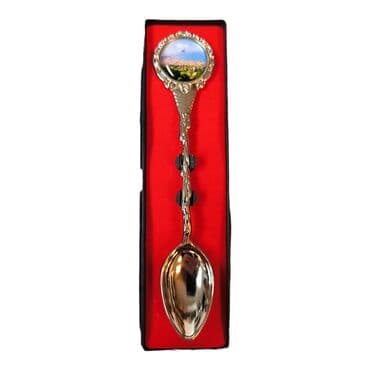 Rize Themed Collectible Souvenir Metal Tea Spon With Giftbox 25x130 mm - 11