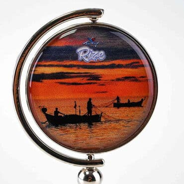 Toptan Rize Temalı Myros Metal Yuvarlak Çan 44x90 mm - 4