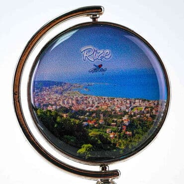 Toptan Rize Temalı Myros Metal Yuvarlak Çan 44x90 mm - 7
