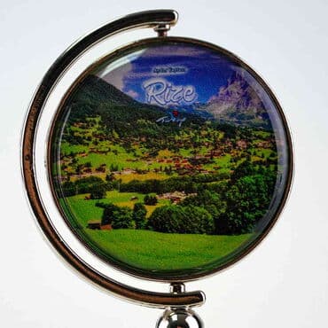 Toptan Rize Temalı Myros Metal Yuvarlak Çan 44x90 mm - 11