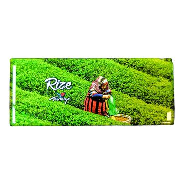 Rize Themed Epoxy Dome Panaromic Souvenir Fridge Magnet 120x50 cm - 6