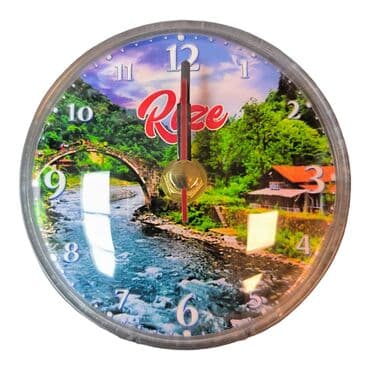 Rize Themed Customised Fridge Magnet Clock - 6