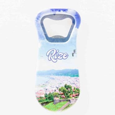 Rize Themed Customised Uv Printed  Plastic Base Plastic Base Bottle Opener 95x43 mm - 6