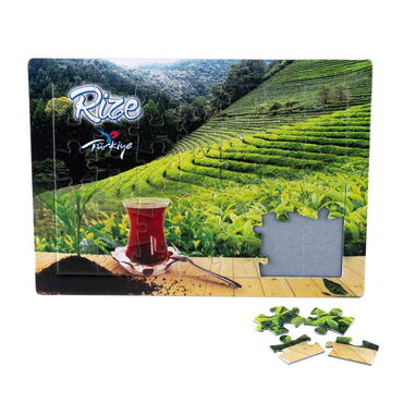 Myros - Toptan Rize Temalı Uv Baskılı Puzzle 190x270 mm