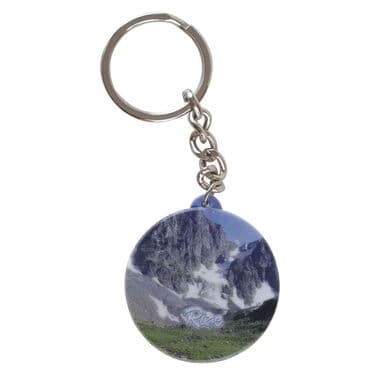 Rize Themed Customised UV Printed Plastic Base Square Keyring 38x100 mm - 4