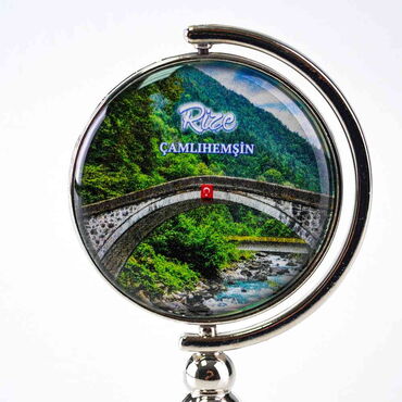 Rize Themed Collectible Souvenir Metal Bell 44x90 mm - Thumbnail