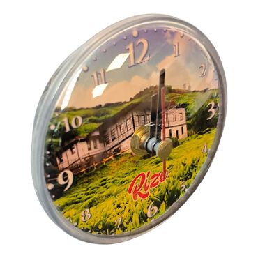 Rize Themed Customised Fridge Magnet Clock - Thumbnail