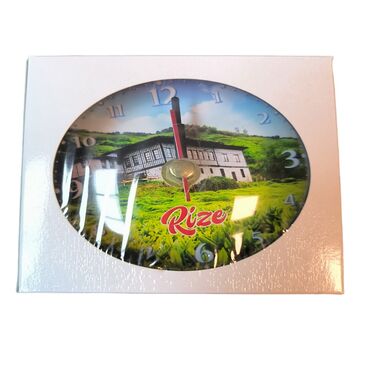 Rize Themed Customised Fridge Magnet Clock - Thumbnail