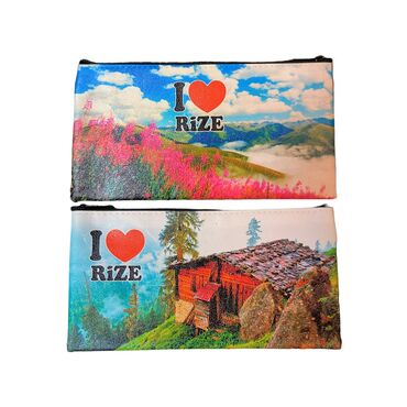 Myros - Rize Themed Turkish Woven Wallet 183x97x8 mm