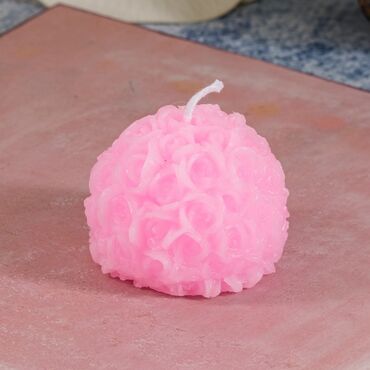 Rose Shaped Sphere Candle - Myros