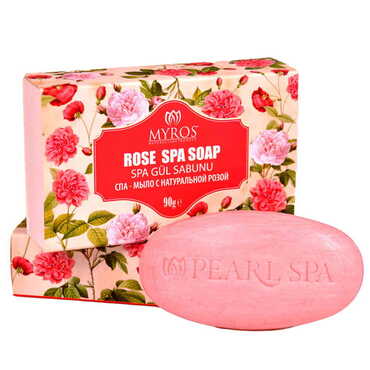 Rose Spa Soap Bar 90 Gr - Thumbnail