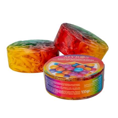 Round Bubble Gum Scented Beauty Soap 135g - 2