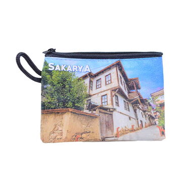 Myros - Sakarya Themed Turkish Woven Wallet 113x80x8 mm