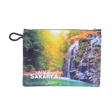 Sakarya Themed Turkish Woven Wallet 215x155x8 mm - Thumbnail