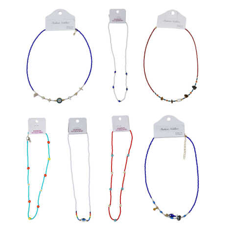 Sand Bead Necklace - 1
