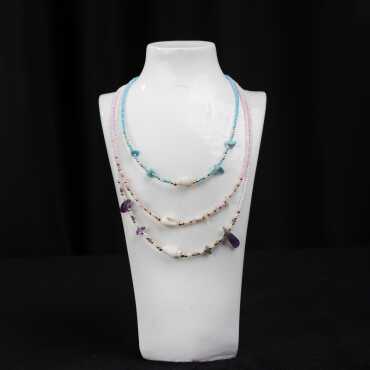 Sand Bead Necklace - Myros