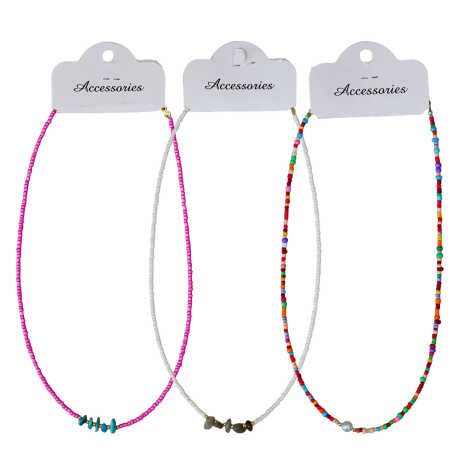 Sand Bead Necklace - 1