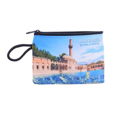Sanliurfa Themed Turkish Woven Wallet  113x80x8 mm