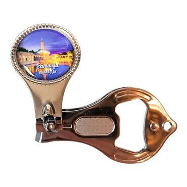 Sanliurfa Themed Customised Metal Epoxy Nail Clipper 60x32x14 mm - Thumbnail