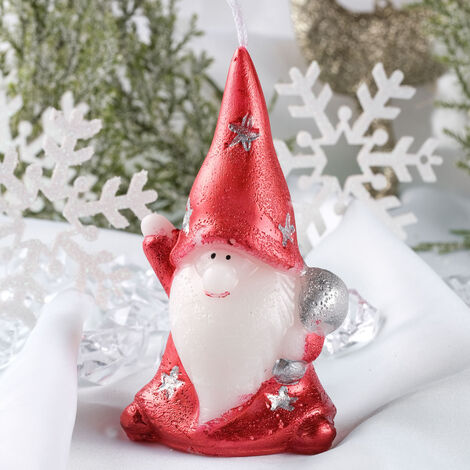 Santa Claus Candle Number 1 Design - 1
