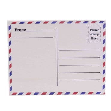 Sapanca Themed Wooden UV Printed Travel Postcard 116x150 mm - 2